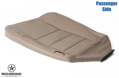 02 03 F250 4x4 Lariat 7,3 L diésel - Cubierta de asiento inferior lateral de cuero para pasajeros bronceado - Imagen 3 de 12