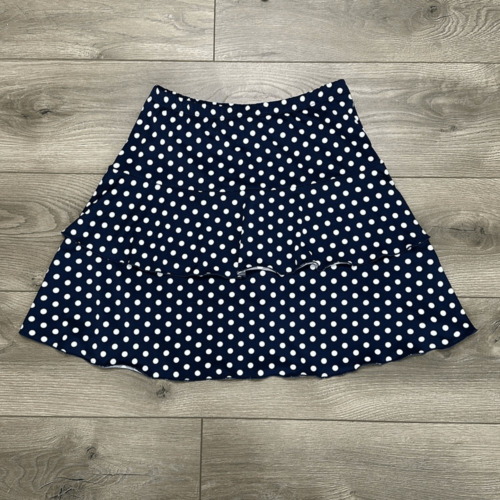 Patchington High Rise Two Tier Ruffle Skirt Blue … - image 1