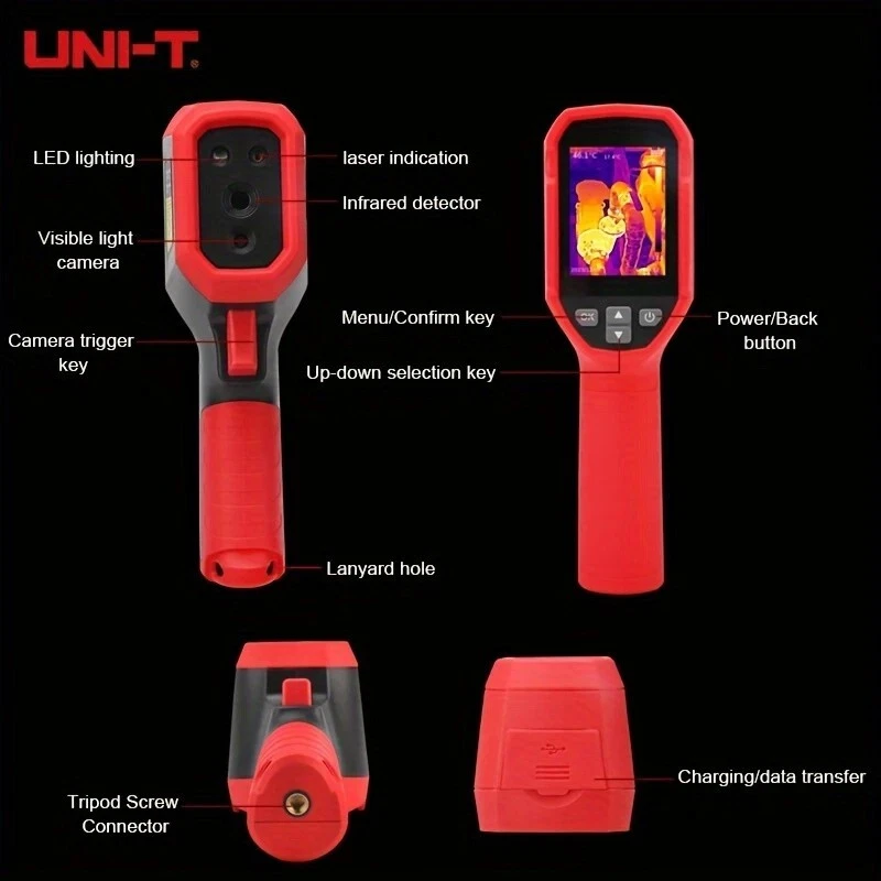 Caméra Thermique Infrarouge Haute Résolution UNI-T UTI160S – Portable 28 Go Neuf - Photo 3/4