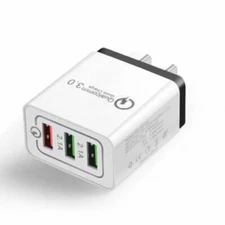 New 3.0  Port USB Quick Fast Charger Wall AC Travel Adapter for Galaxy Cellphone