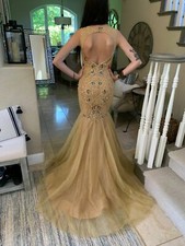 374 NWT TERANI COUTURE MERMAID PROM/PAGEANT/FORMAL DRESS/GOWN 1712P2637 SIZE 0