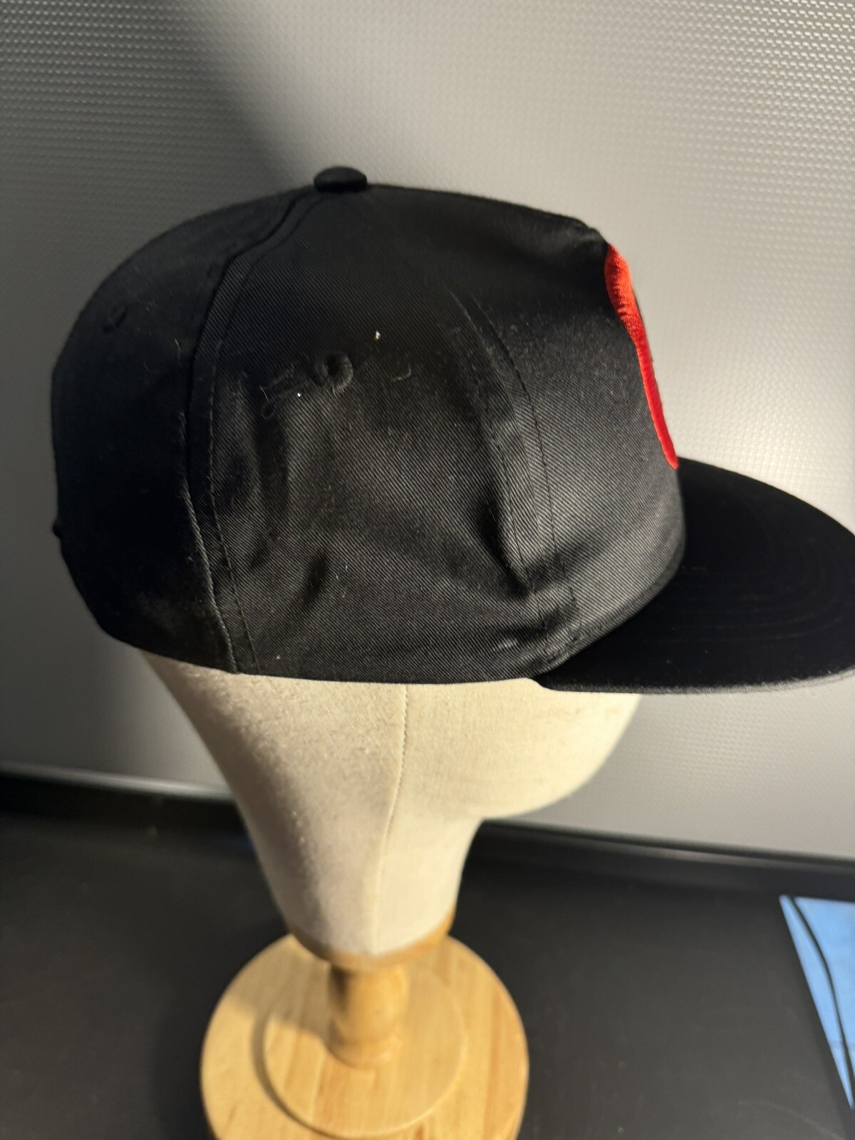 Marvel Deadpool Black Cap / Hat Adjustable Buckle… - image 4