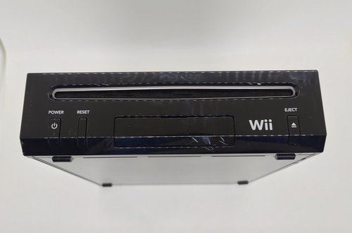 Nintendo Wii Black Console RVL-101 (AUS) With Cord And Controller - Picture 10 of 14