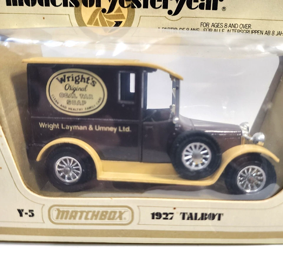 Matchbox Models of Yesteryear 1:43 Y-5 1927 Talbot Diecast Metal - Image 2 of 3
