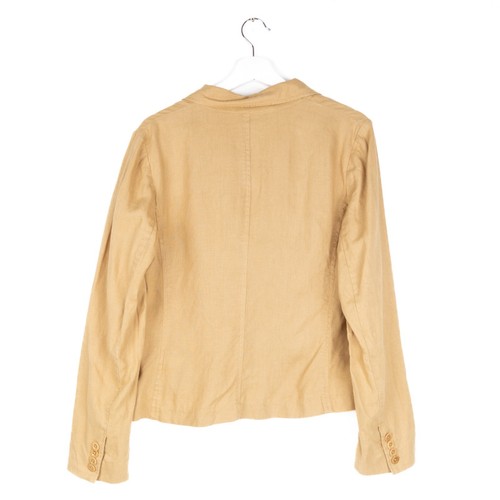 Lauren Ralph Lauren Linen Blazer Women’s Size 8 Beige Button Up Long Sleeve - Picture 9 of 12