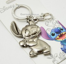 Disney Stitch Pewter Keychain Key Ring Monogram Lilo And Stitch Licensed Metal