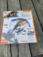 HEX BUG VEX ROBOTICS "CROSSBOW LAUNCHER " 200 PLASTIC PIECES,open Box