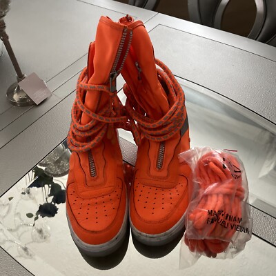 nike sf air force 1 high orange