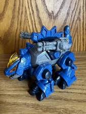 6" Blue Stegosaurus Robot Dino Toy M.A.R.S. Ultimate Dinoforce Cybotronix Action