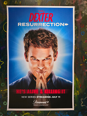 Dexter Resurrection Michael C Hall Poster 11x17 Serial Killer