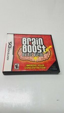 NINTENDO DS BRAIN BOOST BETA WAVE COMPLETE TESTED