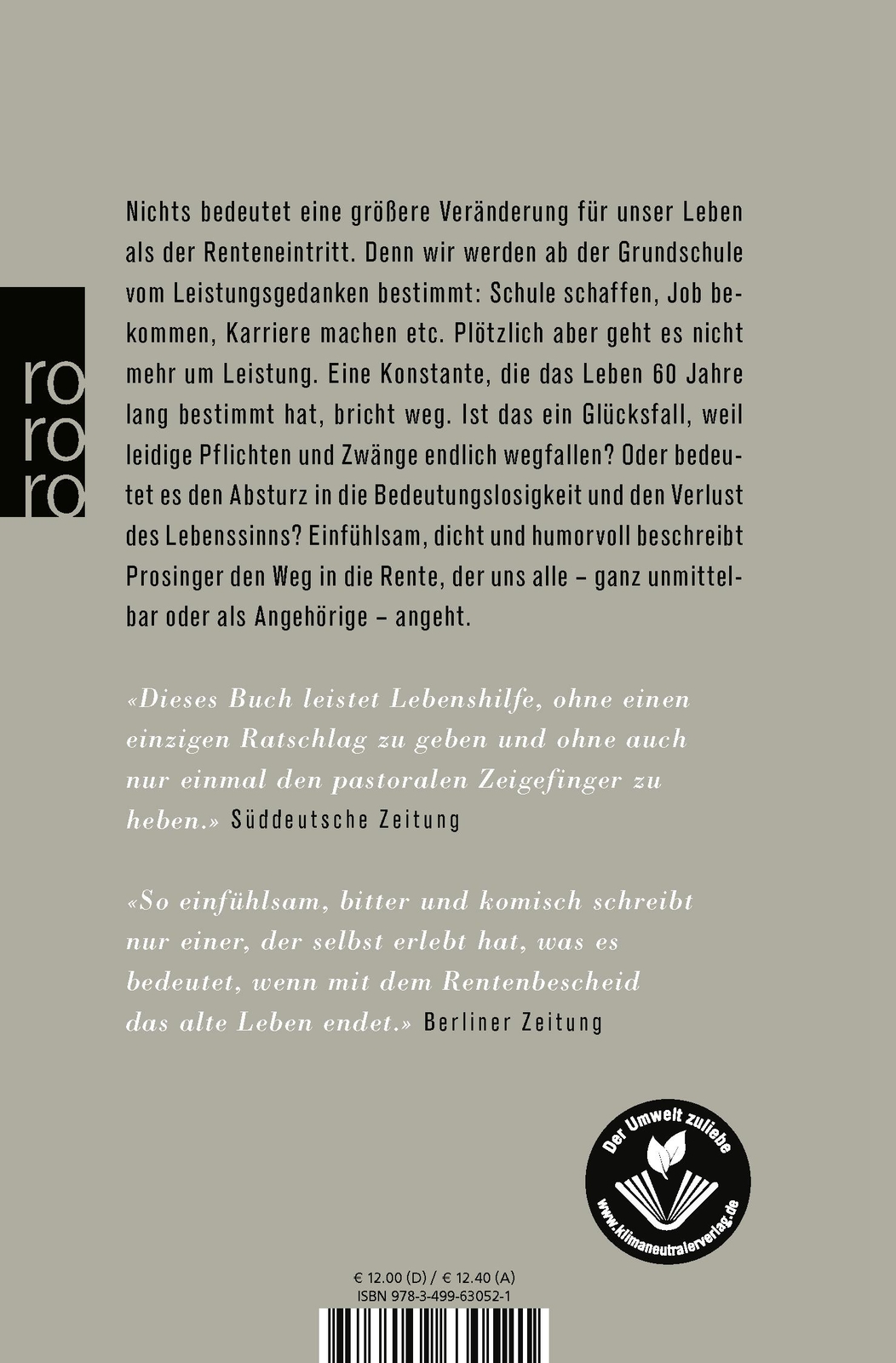 Thumbnail - In Rente Wolfgang Prosinger