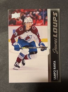 2021-22 UPPER DECK #457 YOUNG GUNS ROOKIE CARD FRENCH SP SAMPO RANTA