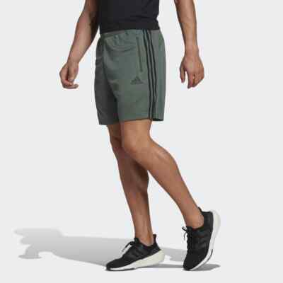 adidas men's Primeblue Designed to Move Sport 3-Stripes Shorts HM4809