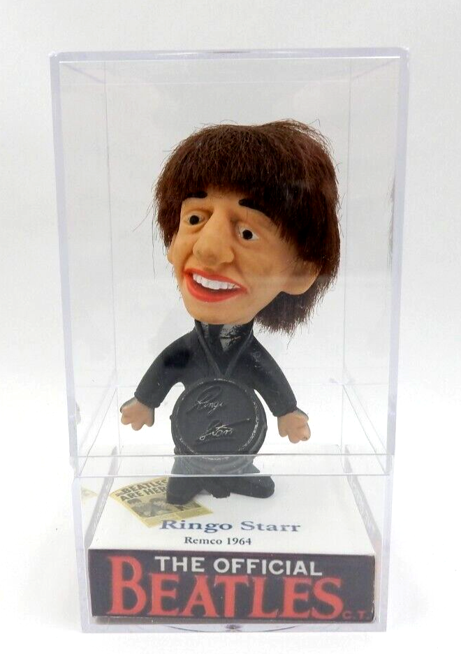 VINTAGE REMCO THE OFFICIAL BEATLES RINGO STARR RUBBER DOLL IN