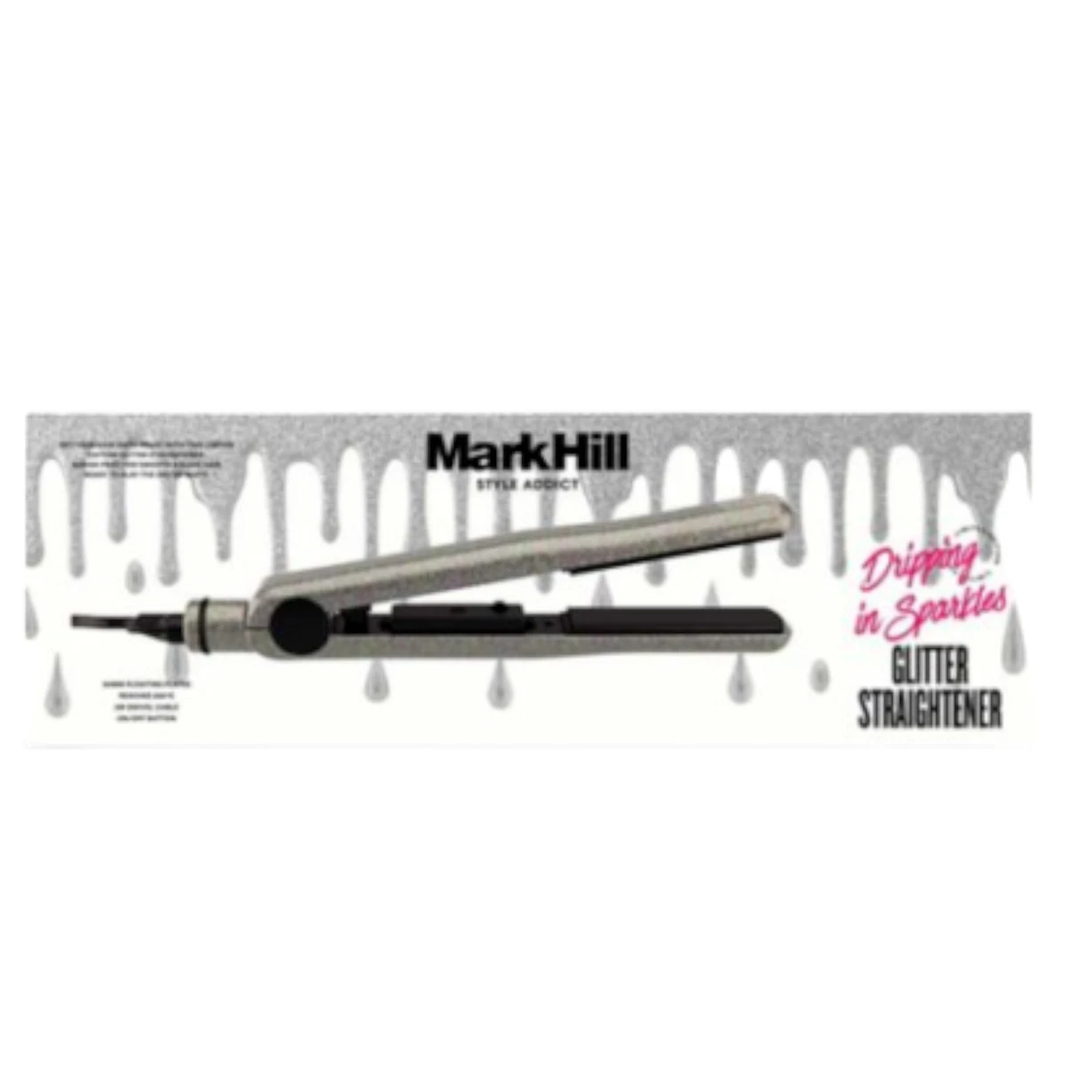 Mark Hill Hair Straightener Style Addict Dripping Sparkle Ltd