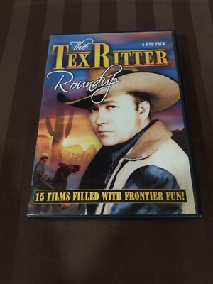 The Tex Ritter Roundup DVD 5 Disc Box-Set 15 Classics ) Western 