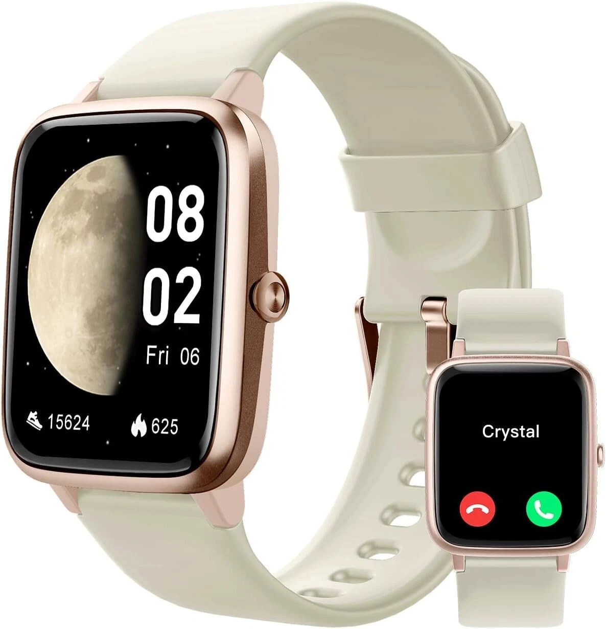 Smartwatch Fitness Heart Rate/Sleep Answer/Make Calls for Motorola razr ultra