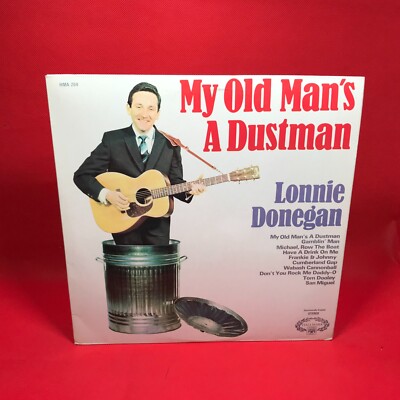 LONNIE DONEGAN My Old Man's A Dustman 1971 UK vinyl LP Cumberland Gap Tom Dooley
