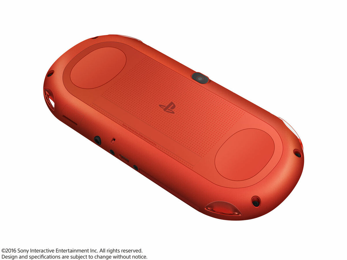 USED PS Playstation vita Wi-Fi model METALLIC RED PCH-2000 USED PS Playstation vita Wi-Fi model METALLIC RED PCH-2000