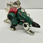 Vintage 1993 Autobot Transformers G2 Dinobot Snarl Green NO Weapons Missing Leg