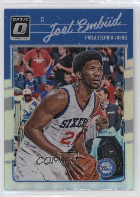 2016-17 Panini Donruss Optic Holo Silver Prizm Joel Embiid #1 x3y