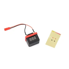 6V-15V Low Voltage Alarm Lipo Battery Decor for Axial 1/10 RC TRX4 SCX10 90046.