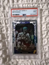 BIG PHARMA #115  2024 Bitcoin Trading Cards OPP Series 3 WVV  Holo /500 PSA 9