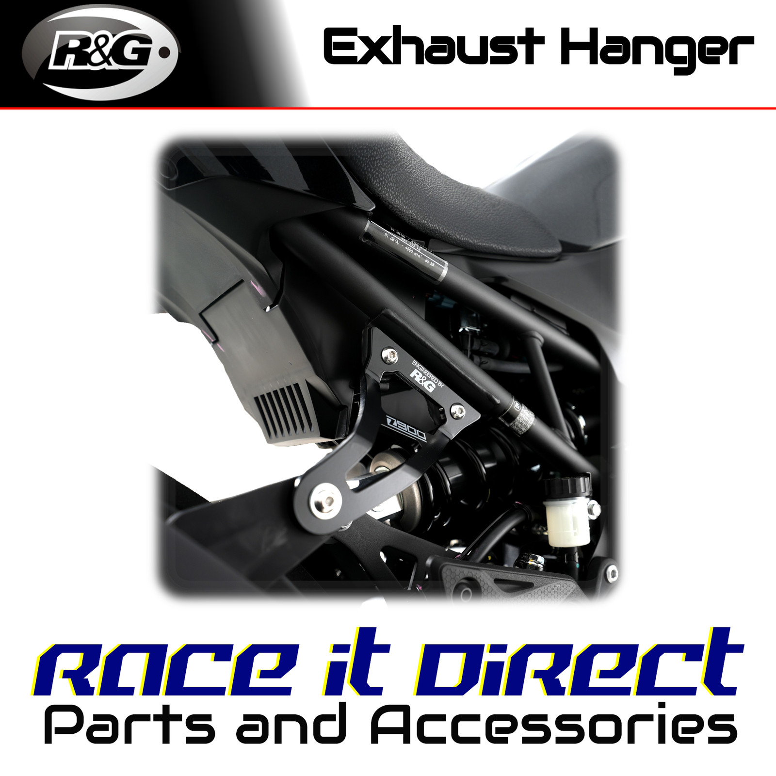Exhaust Hangers for Kawasaki Z900 2017-2026 R&G