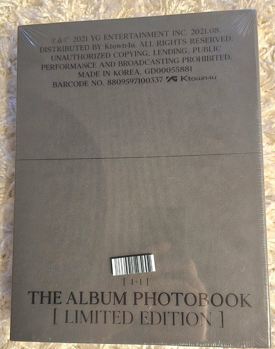 BLACKPINK 4+1 THE ALBUM 'LIMITED EDITION' PHOTOBOOK SEALED US