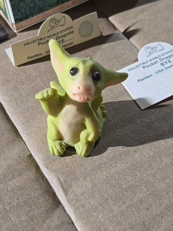NEW IN BOX 1995  BYE Figurine Pocket Dragons Real Musgrave DRAGON
