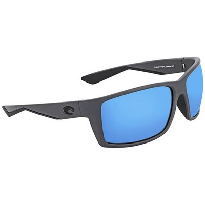 Costa Del Mar REEFTON Blue Mirror Polarized Glass Men's Sunglasses RFT 98 OBMGLP