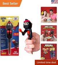 Farting Poop Pen with Punching Arms - Funny Gag Gifts for Kids Boys Girls A...