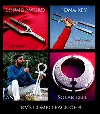 Sacred Sound Healing Combo Pack – Ankh • Solar Bell
