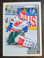 1992-93 Upper Deck Star Rookies #408 Martin Brodeur New Jersey Devils RC Rookie