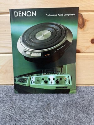  Original Denon Brochure Catalog DP PMA POA TU Amplifier Tuner Turntable & More