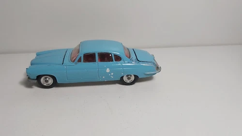 Vintage Corgi Toys 238 Jaguar Mark X 'pale blue Playworn Condition