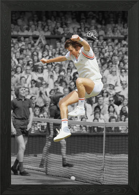 Jimmy Connors Gerahmtes Wandbild Poster Leinwanddruck Bild