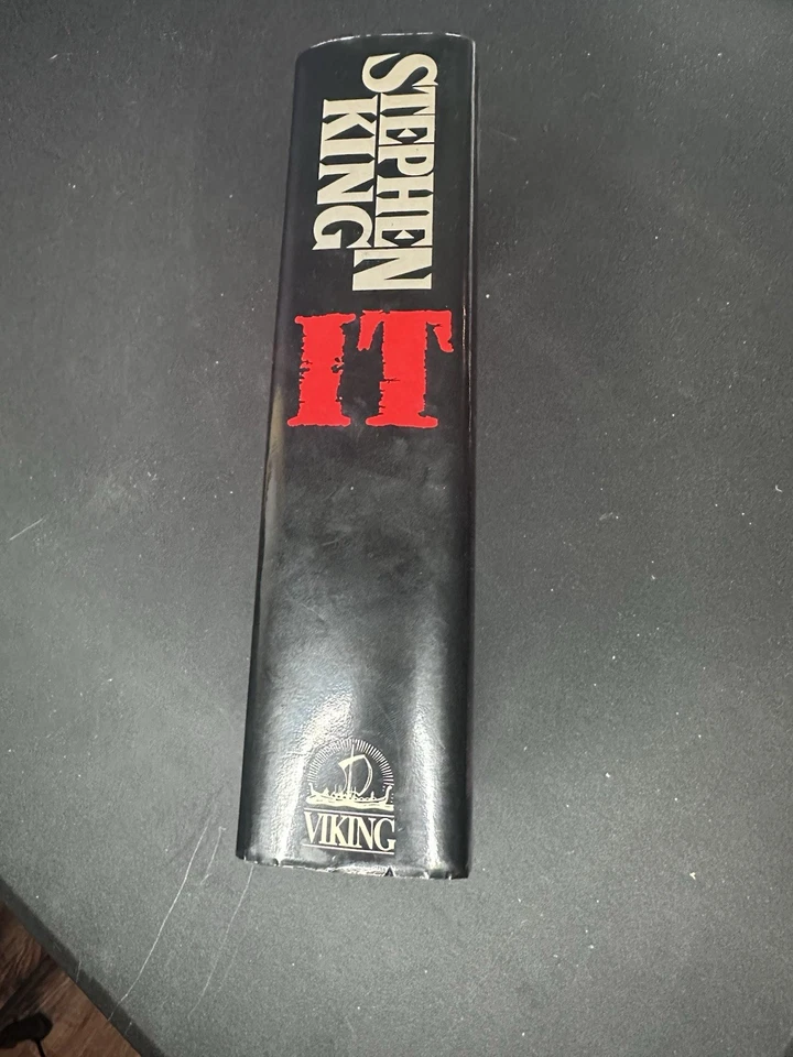 IT STEPHEN KING REAL 1ST EDITION FIRST PRINTING 1986 HARDCOVER - Image 2 of 4