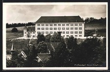 Pfullendorf, The New Schoolhouse, Postcard 1940 