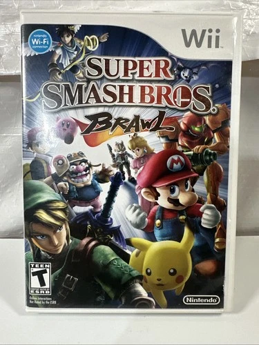 Super Smash Bros. Brawl (Nintendo Wii, 2008) - No Manual - Tested