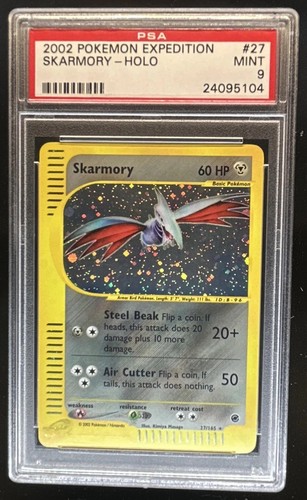 Skarmory graded PSA 9 for sale on eBay