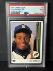 1989 Upper Deck - Star Rookie Ken Griffey Jr #1 (RC) PSA 7 New Slab!