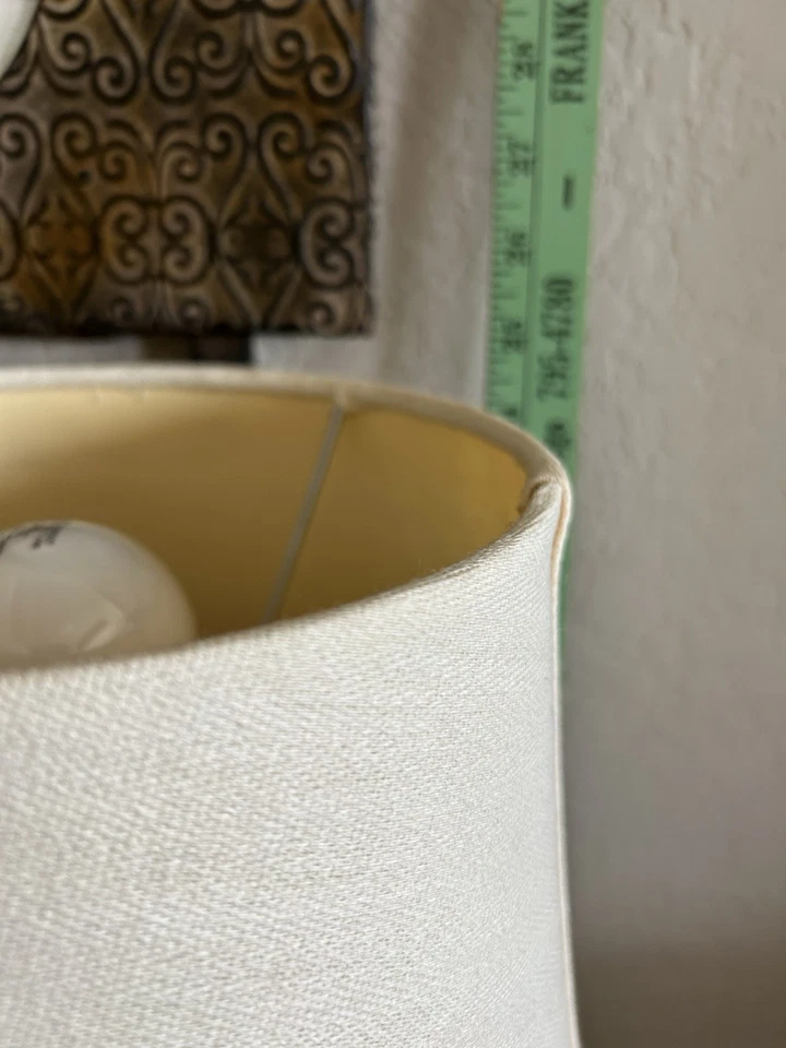 "Lámpara de dormitorio infantil con diseño de base de fútbol de madera con/sin pantalla 24"" - Funciona" Foto 2 de 4