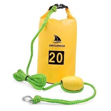20L Jet Ski Anchor Kit PWC Anchor 2 in 1 Sand Bag Anchor for Float with yellow