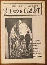 XTC Limelight UK ORG Official FANZINE 1982 - 1983 Issue TWO Andy Partridge