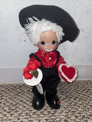 PRECIOUS MOMENTS  I Give You My Heart  Valentine s Day Hobo Boy Doll Love Sweet