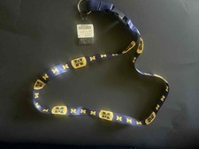 THE UNIVERSITY OF MICHIGAN WOLVERINES DETACHABLE LANYARD GO BLUE & MAIZE NEW