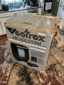Vectrex Arcade System Video Game Console W/ 11 Complete Games Vintage Lot WORKS!