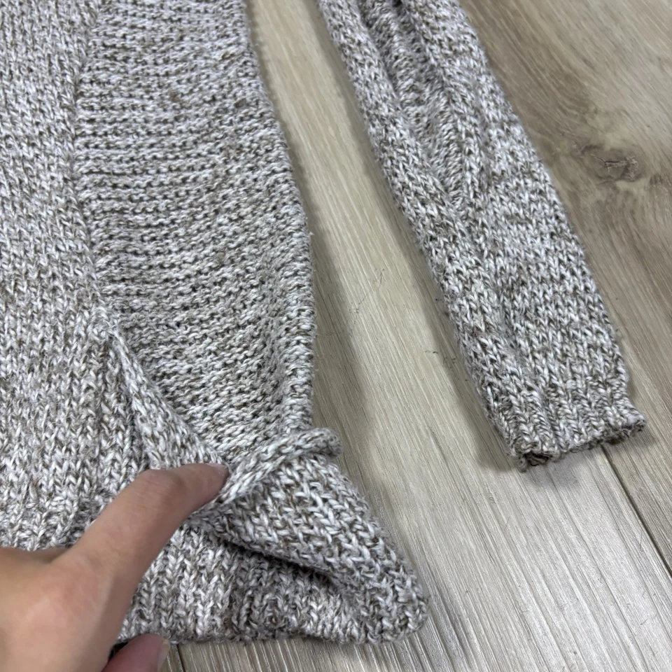 American Rag Cie укороченный свободного трикотажа свитер карманы женщин маленький бежевый - Изображение 2 из 4